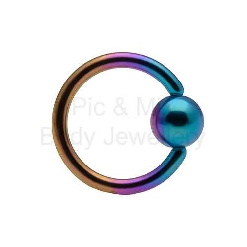 Titanium Ball Closure Ring 1.2mm