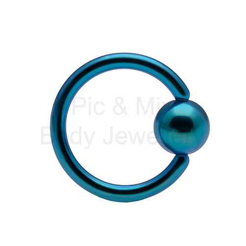 Titanium Ball Closure Ring 1.2mm