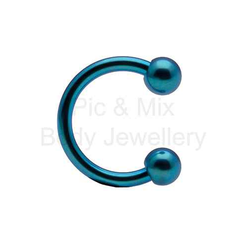 Titanium Circular Barbell - 1.2mm x 6-10mm
