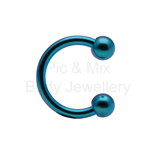 Titanium Circular Barbell - 1.2mm x 6-10mm