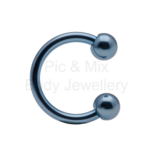 Titanium Circular Barbell - 1.2mm x 6-10mm