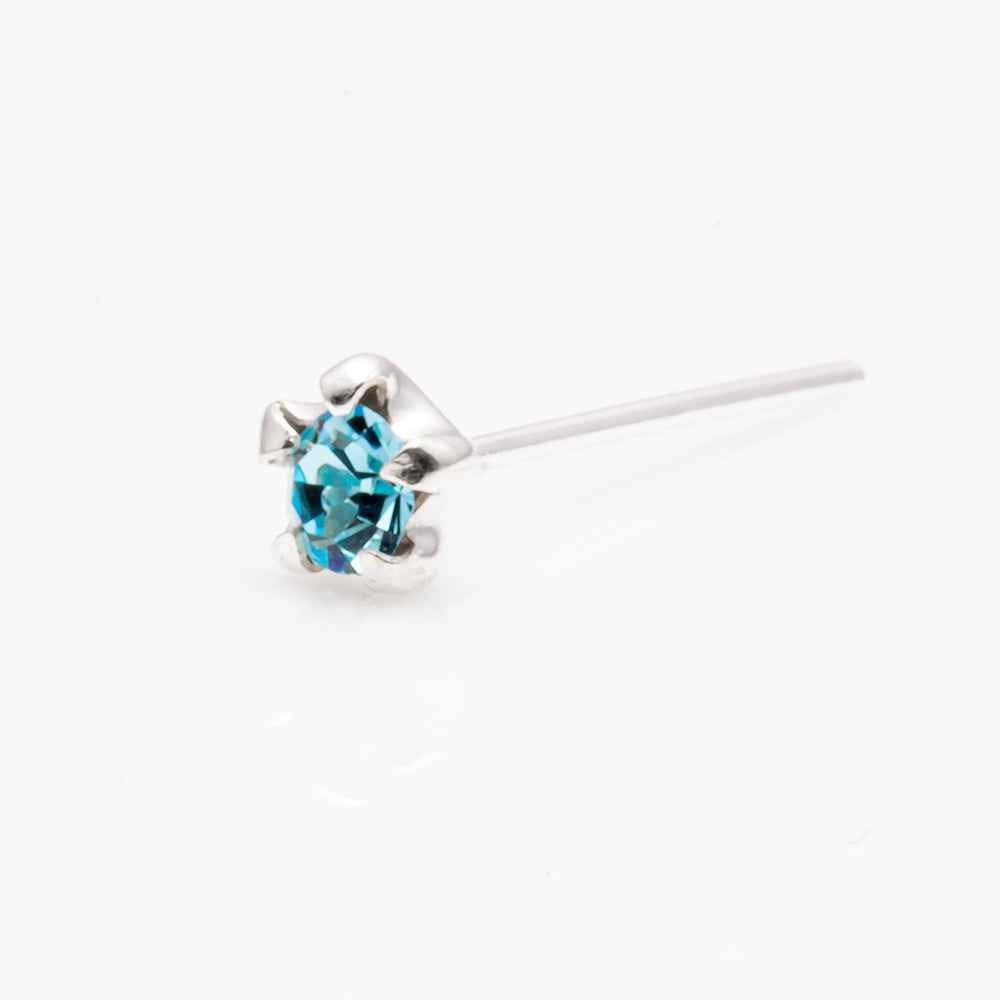 Sterling Silver Star nose stud