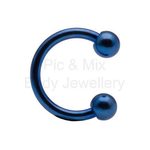 Titanium Circular Barbell - 1.2mm x 6-10mm