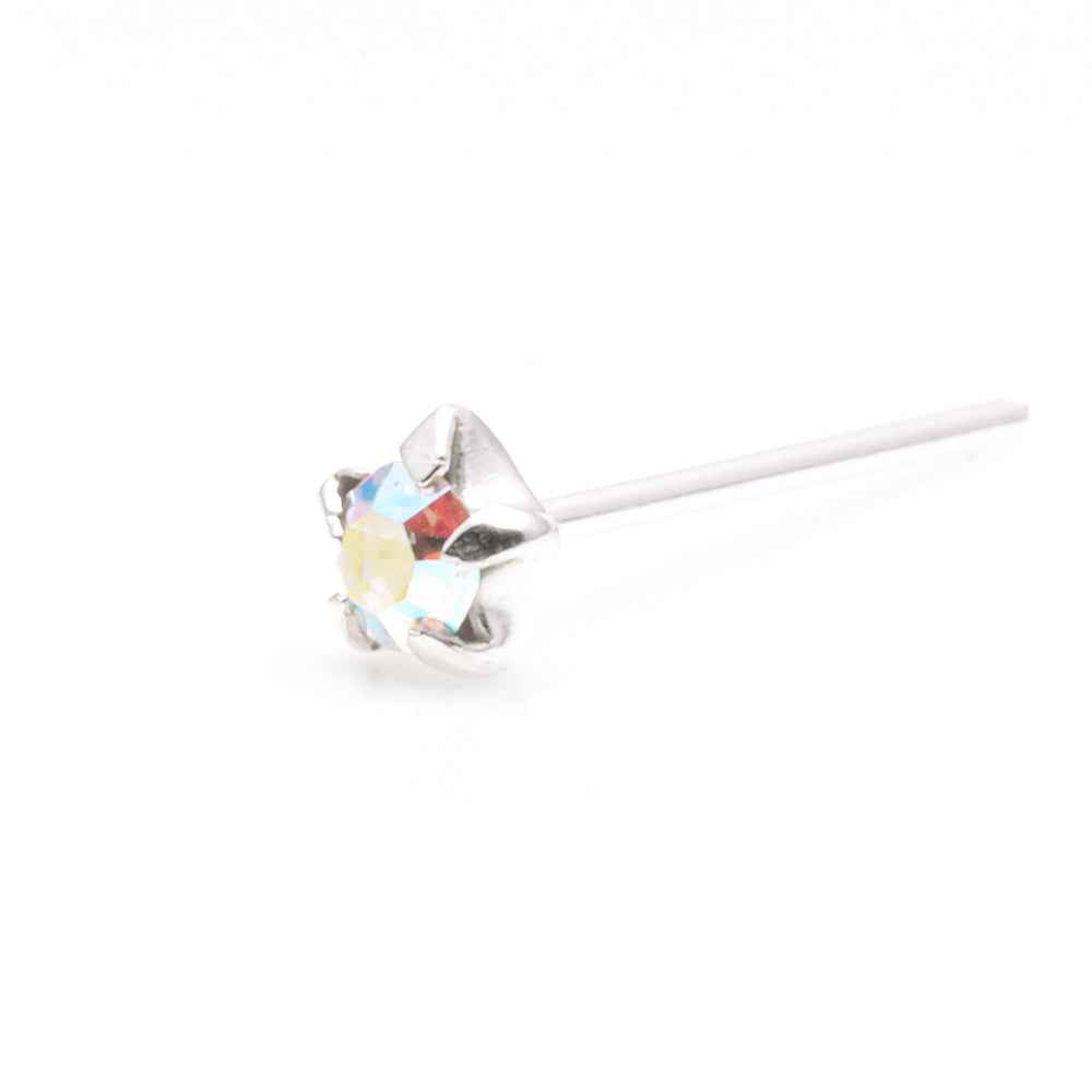 Sterling Silver Star nose stud