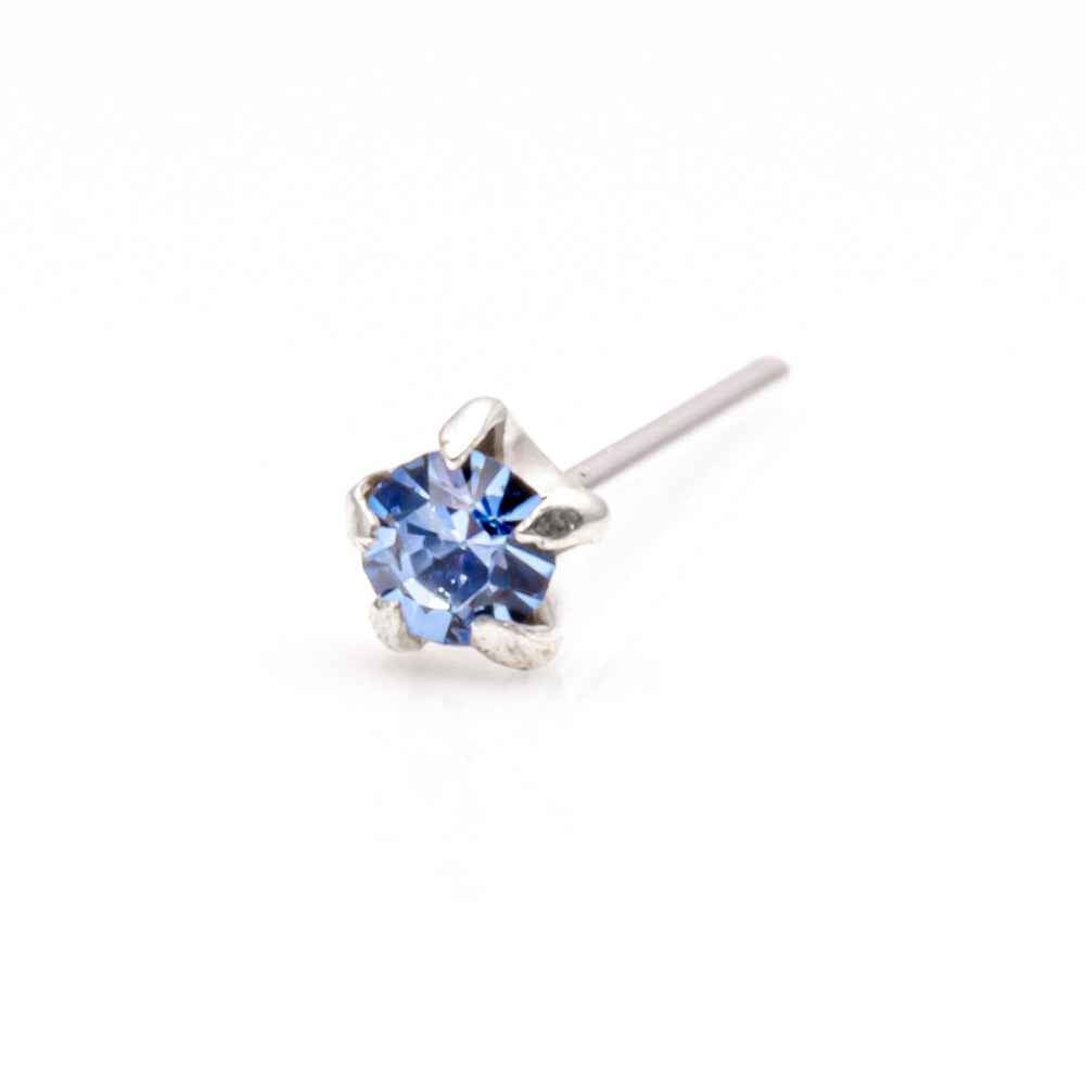 Sterling Silver Star nose stud