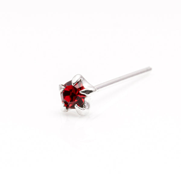 Sterling Silver Star nose stud