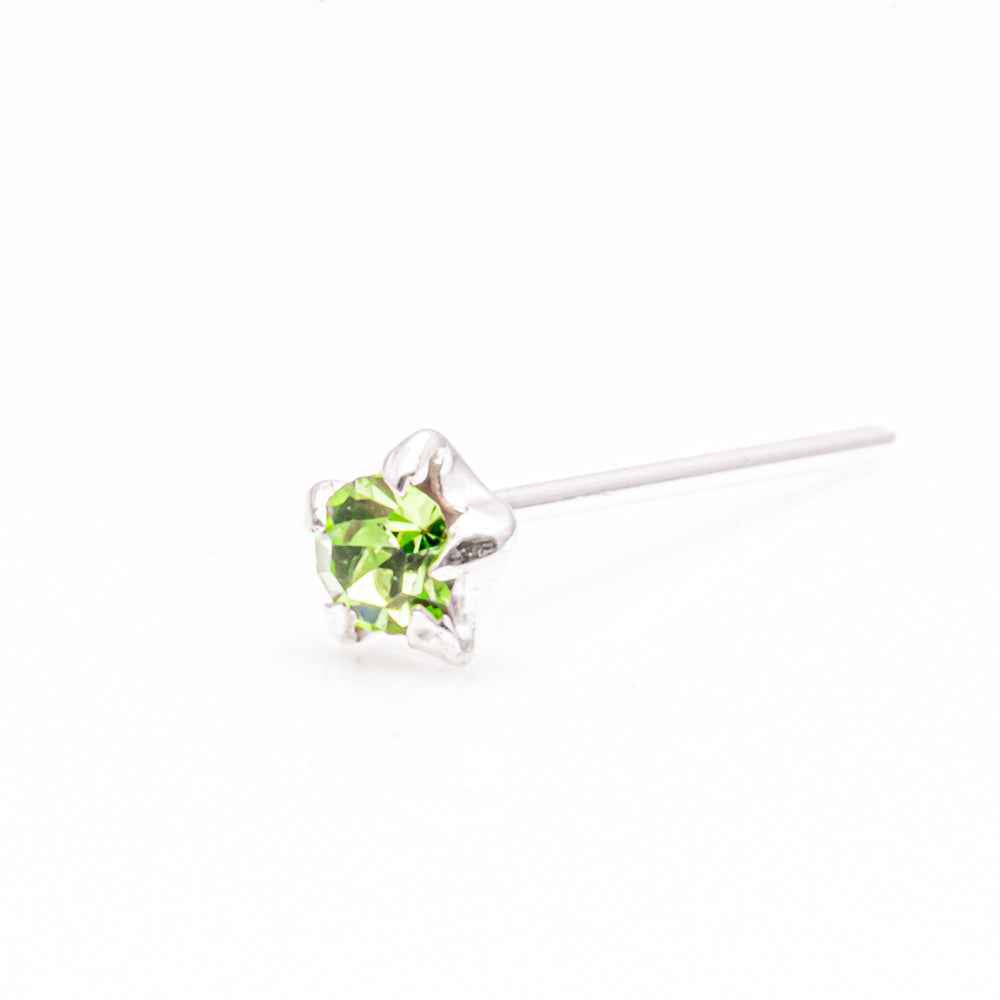 Sterling Silver Star nose stud