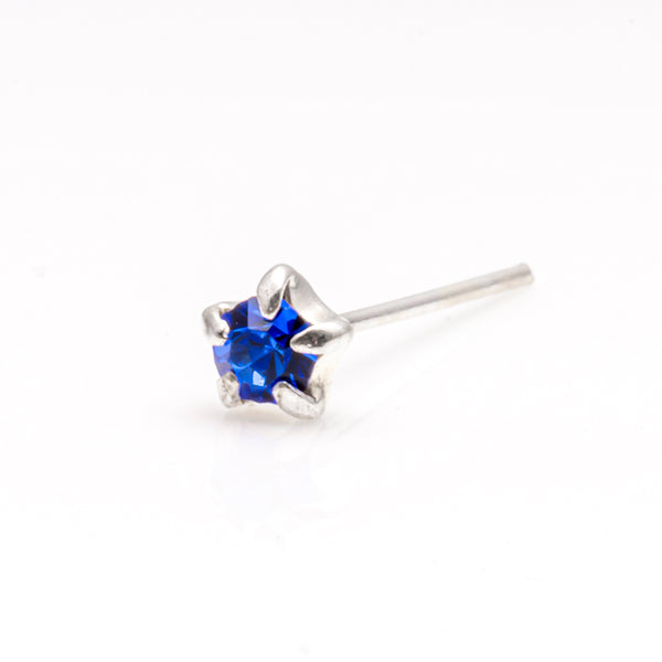 Sterling Silver Star nose stud