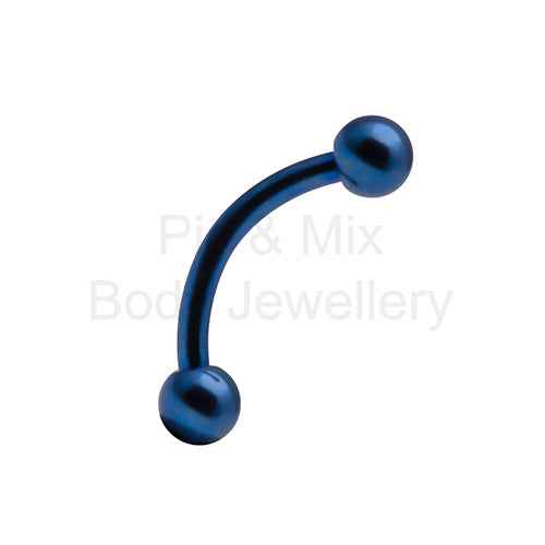Titanium Curved Barbells - 8mm