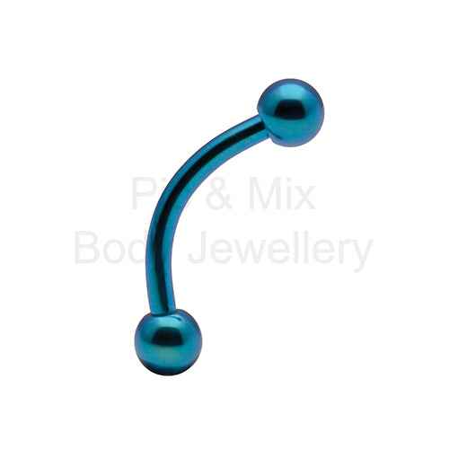 Titanium Curved Barbells - 8mm