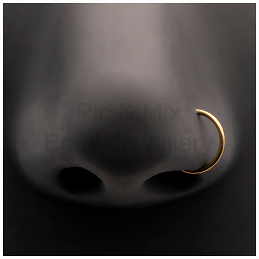 Nose ring - Titanium 0.8mm