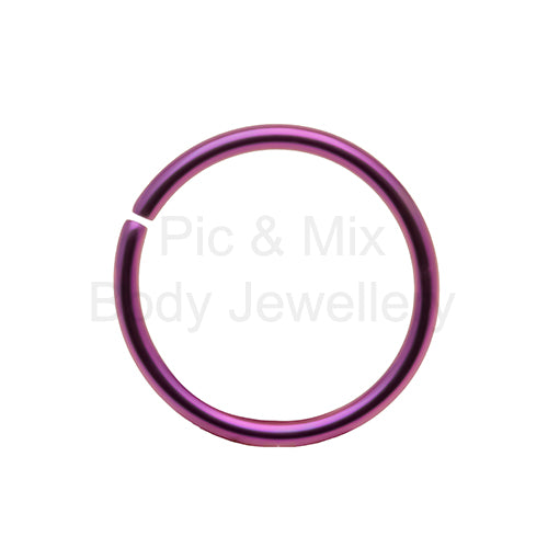 Nose ring - Titanium 0.8mm