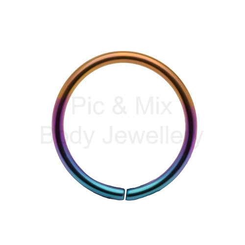 Nose ring - Titanium 0.8mm
