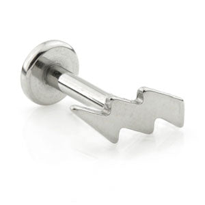 Screw Fit Titanium Labret bar 1.2mm - Pic&Mix The Body Jewellery Shop