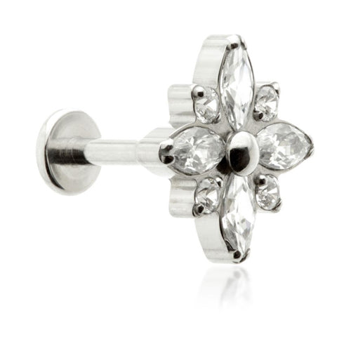 Cartilage jewellery - Flower - Pic&Mix The Body Jewellery Shop