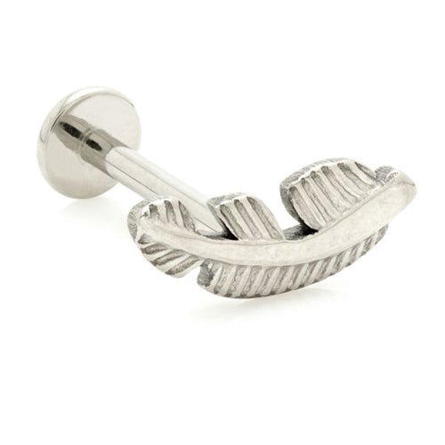 Cartilage jewellery - leaf - Pic&Mix The Body Jewellery Shop