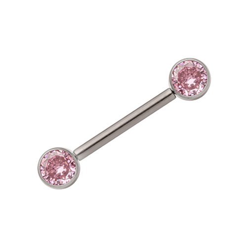 Nipple Bar- 1.6x12-16mm assorted crystals