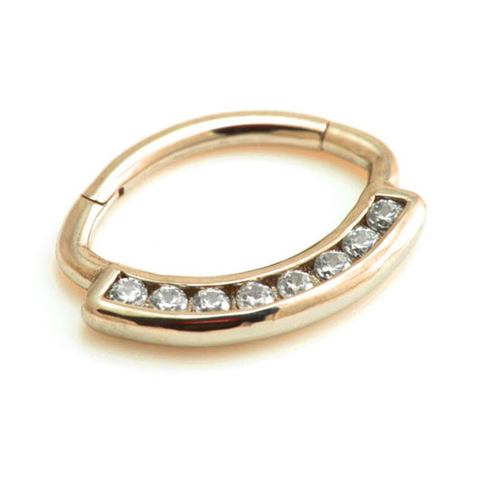 Rose Septum/Daith Clickers - Pic&Mix The Body Jewellery Shop